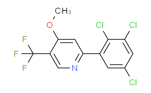 4-Methoxy-2-(2,3,5-trichlorophenyl)-5-(trifluoromethyl)pyridine