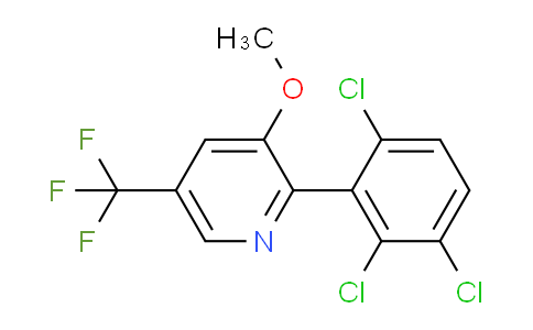 3-Methoxy-2-(2,3,6-trichlorophenyl)-5-(trifluoromethyl)pyridine