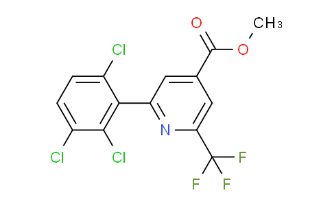 Methyl 2-(2,3,6-trichlorophenyl)-6-(trifluoromethyl)isonicotinate