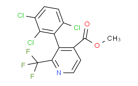 Methyl 3-(2,3,6-trichlorophenyl)-2-(trifluoromethyl)isonicotinate