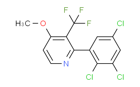 4-Methoxy-2-(2,3,5-trichlorophenyl)-3-(trifluoromethyl)pyridine
