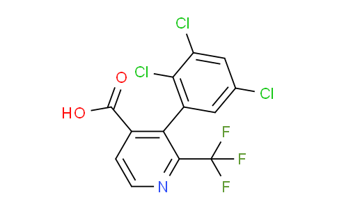 3-(2,3,5-Trichlorophenyl)-2-(trifluoromethyl)isonicotinic acid