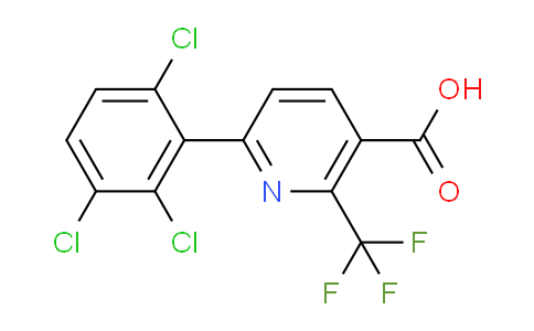 6-(2,3,6-Trichlorophenyl)-2-(trifluoromethyl)nicotinic acid
