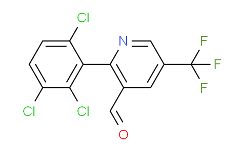 2-(2,3,6-Trichlorophenyl)-5-(trifluoromethyl)nicotinaldehyde