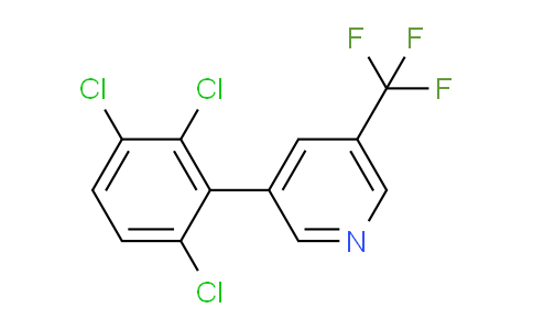 3-(2,3,6-Trichlorophenyl)-5-(trifluoromethyl)pyridine