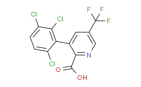 3-(2,3,6-Trichlorophenyl)-5-(trifluoromethyl)picolinic acid
