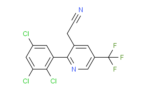 AM65877 | 1361542-77-9 | 2-(2,3,5-Trichlorophenyl)-5-(trifluoromethyl)pyridine-3-acetonitrile