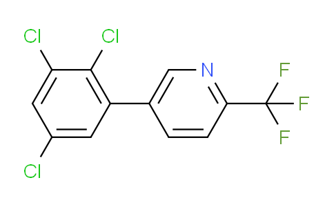 5-(2,3,5-Trichlorophenyl)-2-(trifluoromethyl)pyridine