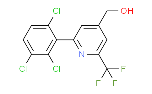 2-(2,3,6-Trichlorophenyl)-6-(trifluoromethyl)pyridine-4-methanol