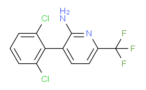 2-Amino-3-(2,6-dichlorophenyl)-6-(trifluoromethyl)pyridine