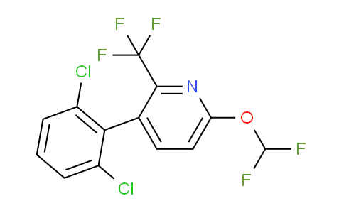 AM65943 | 1361607-89-7 | 3-(2,6-Dichlorophenyl)-6-(difluoromethoxy)-2-(trifluoromethyl)pyridine