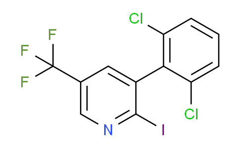 AM65958 | 1361475-17-3 | 3-(2,6-Dichlorophenyl)-2-iodo-5-(trifluoromethyl)pyridine