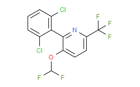 AM65965 | 1361607-00-2 | 2-(2,6-Dichlorophenyl)-3-(difluoromethoxy)-6-(trifluoromethyl)pyridine