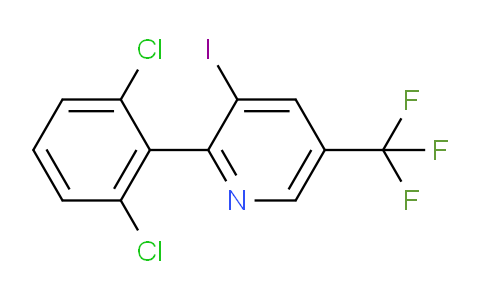 AM65970 | 1361745-20-1 | 2-(2,6-Dichlorophenyl)-3-iodo-5-(trifluoromethyl)pyridine