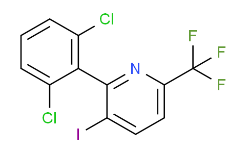 AM65980 | 1361745-32-5 | 2-(2,6-Dichlorophenyl)-3-iodo-6-(trifluoromethyl)pyridine