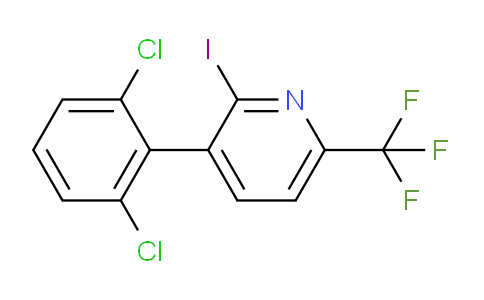 3-(2,6-Dichlorophenyl)-2-iodo-6-(trifluoromethyl)pyridine