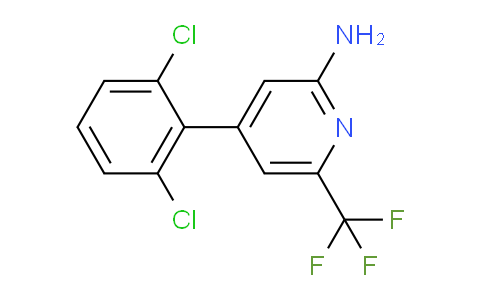 2-Amino-4-(2,6-dichlorophenyl)-6-(trifluoromethyl)pyridine