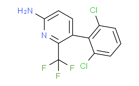 6-Amino-3-(2,6-dichlorophenyl)-2-(trifluoromethyl)pyridine