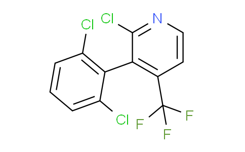 2-Chloro-3-(2,6-dichlorophenyl)-4-(trifluoromethyl)pyridine