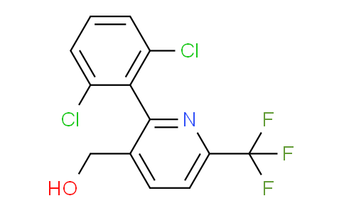 2-(2,6-Dichlorophenyl)-6-(trifluoromethyl)pyridine-3-methanol