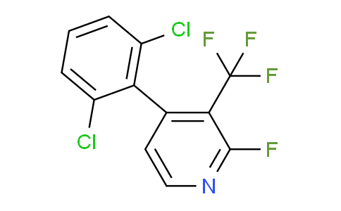 4-(2,6-Dichlorophenyl)-2-fluoro-3-(trifluoromethyl)pyridine