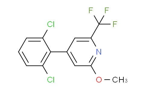 4-(2,6-Dichlorophenyl)-2-methoxy-6-(trifluoromethyl)pyridine