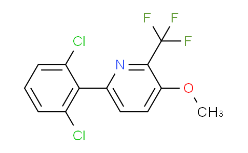 6-(2,6-Dichlorophenyl)-3-methoxy-2-(trifluoromethyl)pyridine
