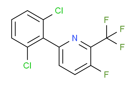 6-(2,6-Dichlorophenyl)-3-fluoro-2-(trifluoromethyl)pyridine
