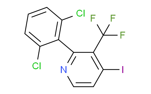 2-(2,6-Dichlorophenyl)-4-iodo-3-(trifluoromethyl)pyridine