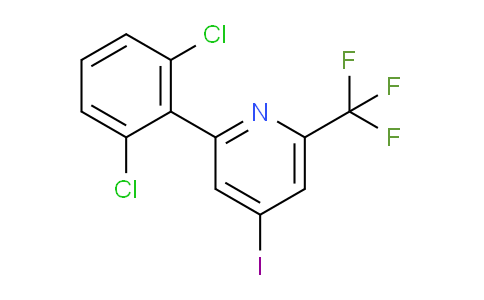 2-(2,6-Dichlorophenyl)-4-iodo-6-(trifluoromethyl)pyridine