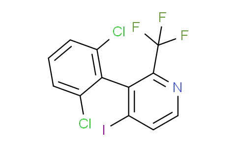 3-(2,6-Dichlorophenyl)-4-iodo-2-(trifluoromethyl)pyridine
