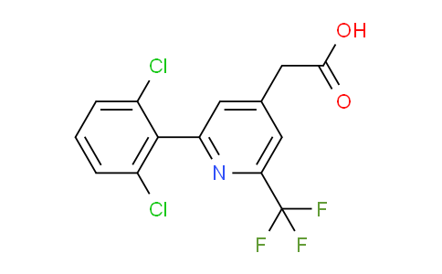 AM66054 | 1361825-93-5 | 2-(2,6-Dichlorophenyl)-6-(trifluoromethyl)pyridine-4-acetic acid