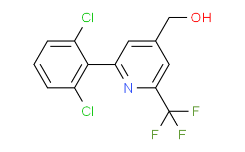 2-(2,6-Dichlorophenyl)-6-(trifluoromethyl)pyridine-4-methanol
