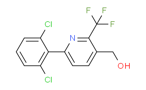 6-(2,6-Dichlorophenyl)-2-(trifluoromethyl)pyridine-3-methanol