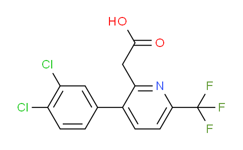 AM66075 | 1361749-18-9 | 3-(3,4-Dichlorophenyl)-6-(trifluoromethyl)pyridine-2-acetic acid