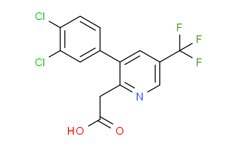AM66091 | 1361609-26-8 | 3-(3,4-Dichlorophenyl)-5-(trifluoromethyl)pyridine-2-acetic acid