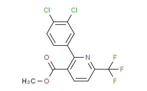 AM66092 | 1361657-43-3 | Methyl 2-(3,4-dichlorophenyl)-6-(trifluoromethyl)nicotinate