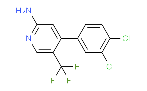 2-Amino-4-(3,4-dichlorophenyl)-5-(trifluoromethyl)pyridine