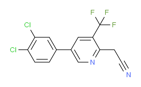 AM66121 | 1361846-33-4 | 5-(3,4-Dichlorophenyl)-3-(trifluoromethyl)pyridine-2-acetonitrile