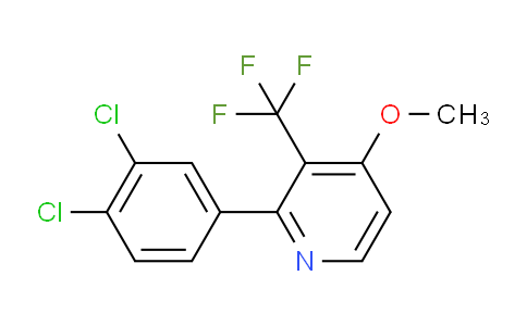 2-(3,4-Dichlorophenyl)-4-methoxy-3-(trifluoromethyl)pyridine