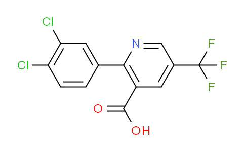 2-(3,4-Dichlorophenyl)-5-(trifluoromethyl)nicotinic acid