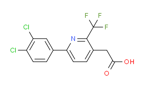 AM66157 | 1361744-15-1 | 6-(3,4-Dichlorophenyl)-2-(trifluoromethyl)pyridine-3-acetic acid