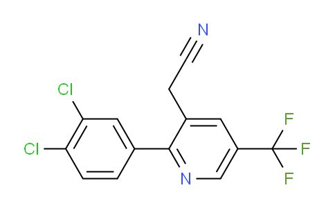 AM66159 | 1361759-32-1 | 2-(3,4-Dichlorophenyl)-5-(trifluoromethyl)pyridine-3-acetonitrile