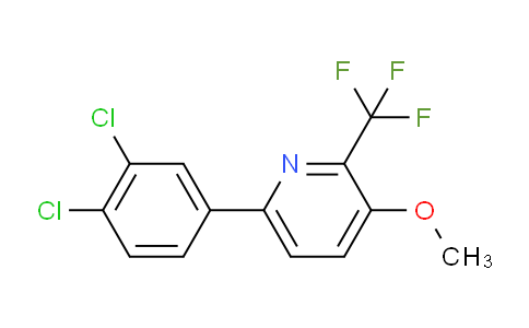 6-(3,4-Dichlorophenyl)-3-methoxy-2-(trifluoromethyl)pyridine