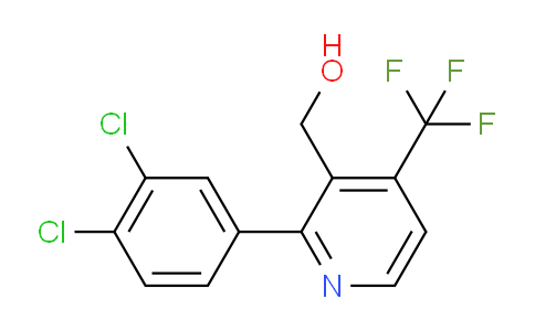 2-(3,4-Dichlorophenyl)-4-(trifluoromethyl)pyridine-3-methanol
