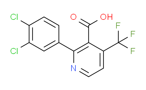 2-(3,4-Dichlorophenyl)-4-(trifluoromethyl)nicotinic acid
