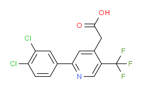 AM66172 | 1361686-38-5 | 2-(3,4-Dichlorophenyl)-5-(trifluoromethyl)pyridine-4-acetic acid