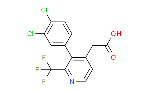 AM66173 | 1361548-03-9 | 3-(3,4-Dichlorophenyl)-2-(trifluoromethyl)pyridine-4-acetic acid