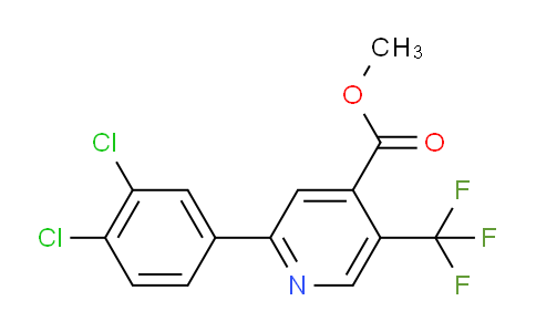 Methyl 2-(3,4-dichlorophenyl)-5-(trifluoromethyl)isonicotinate