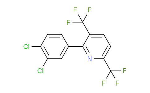3,6-Bis(trifluoromethyl)-2-(3,4-dichlorophenyl)pyridine